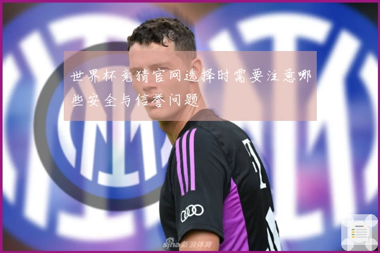 世界杯竞猜官网选择时需要注意哪些安全与信誉问题